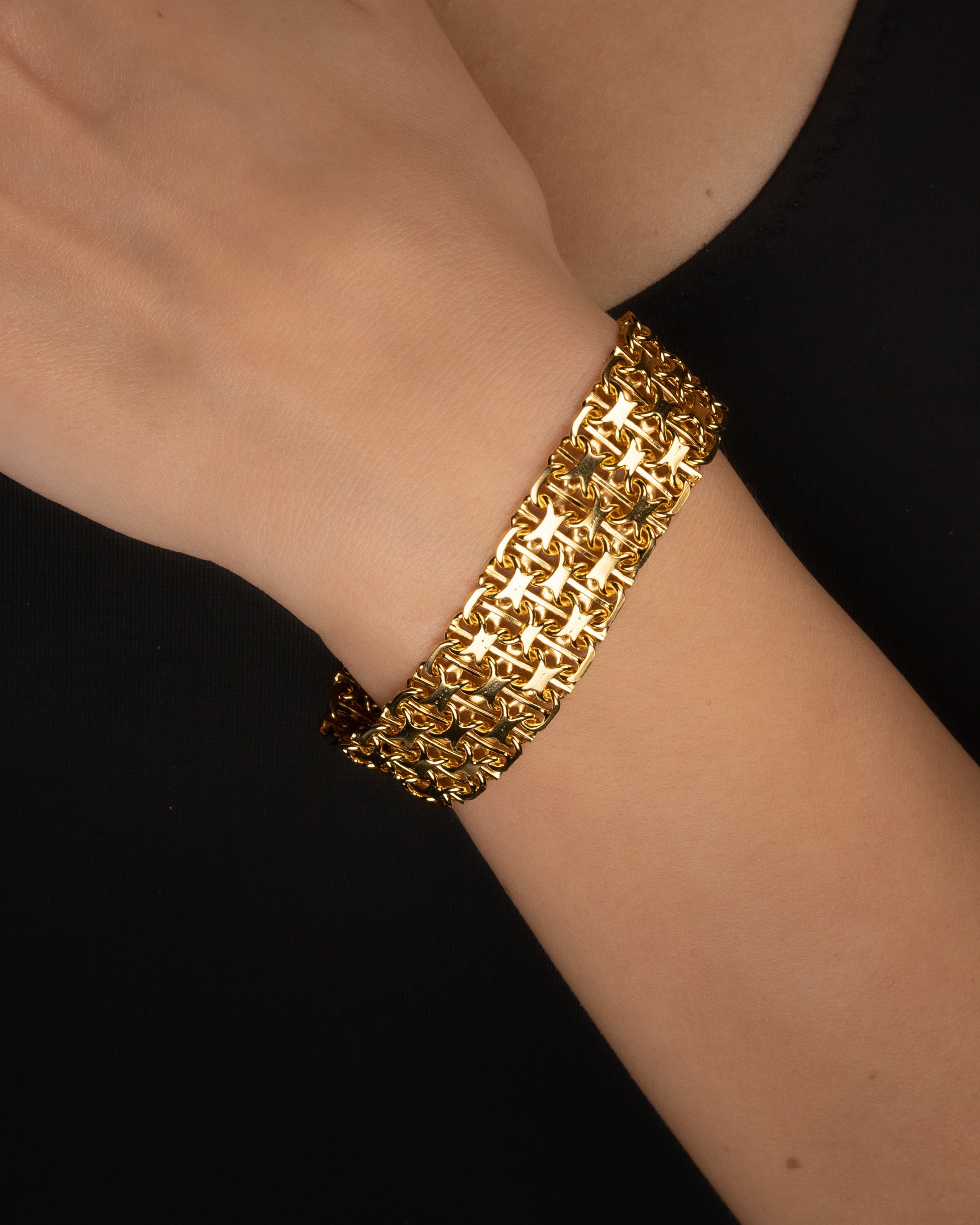 X-Länk Armband Stor - Kejsar