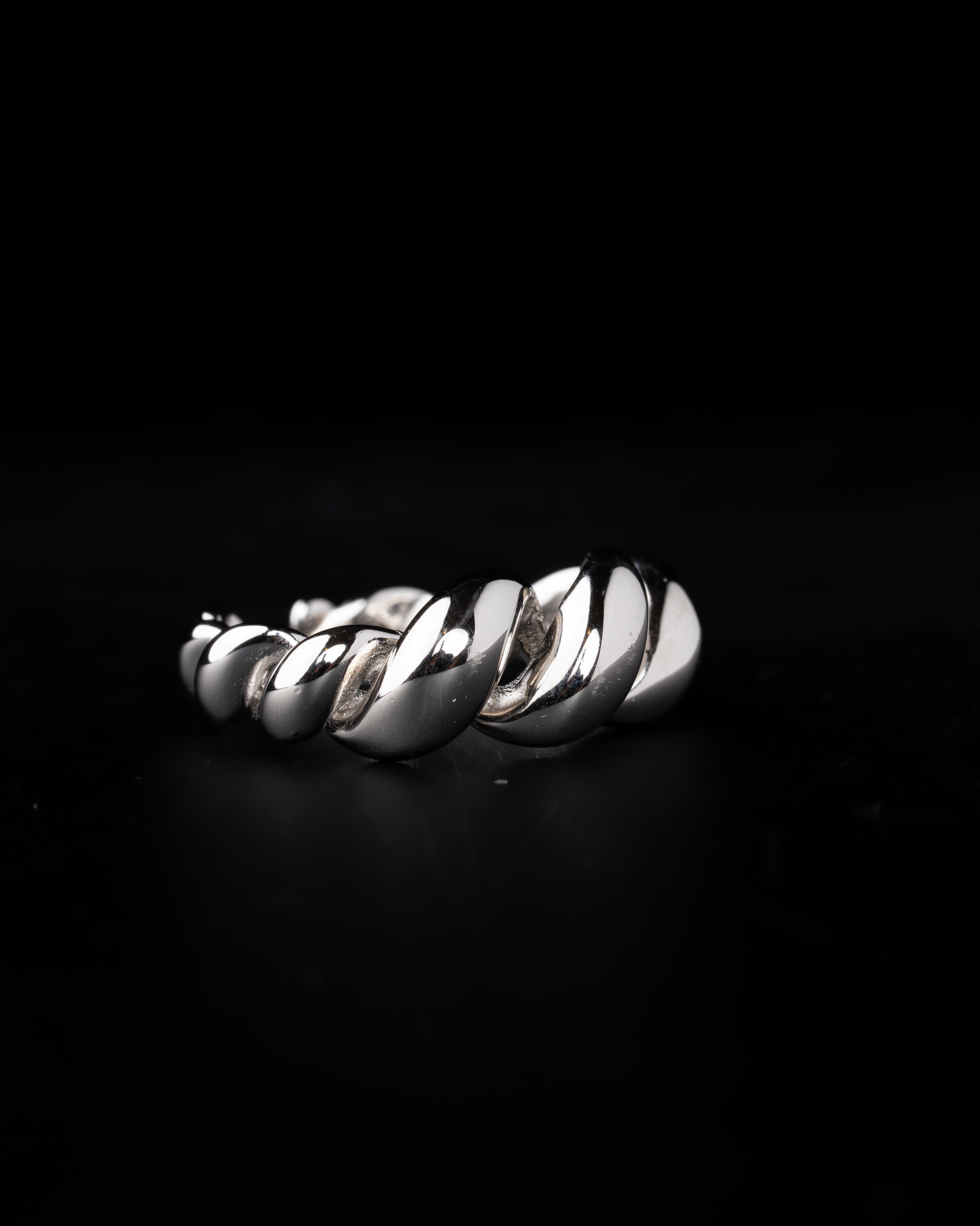Silver/Gold Braided Ring - Kejsar