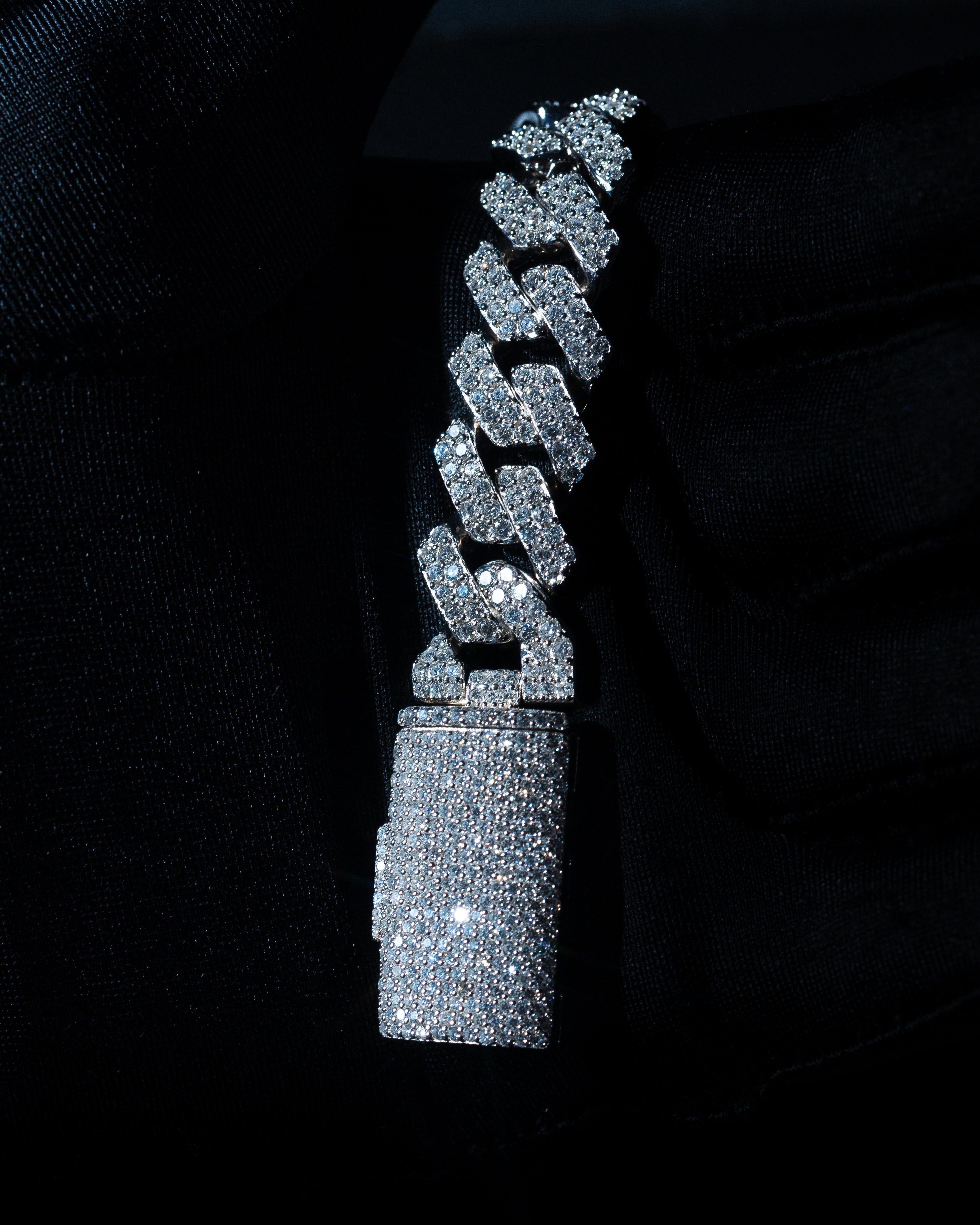 Iced Out Cuban Link Armband