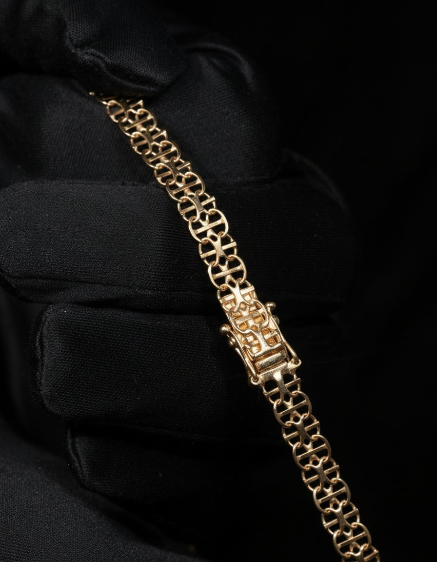 X-Länk Halsband 18K guld