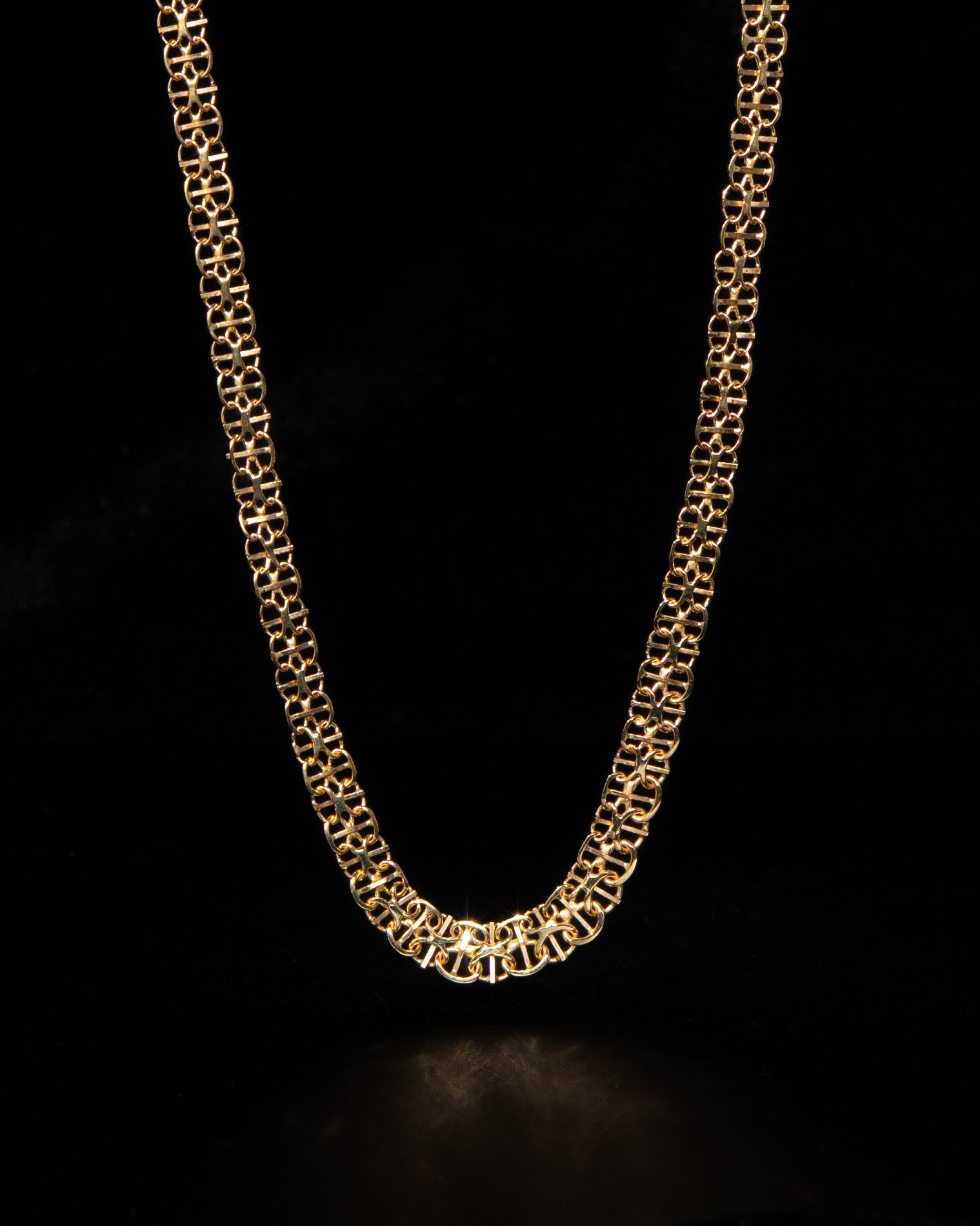 X-Länk Halsband 18K guld