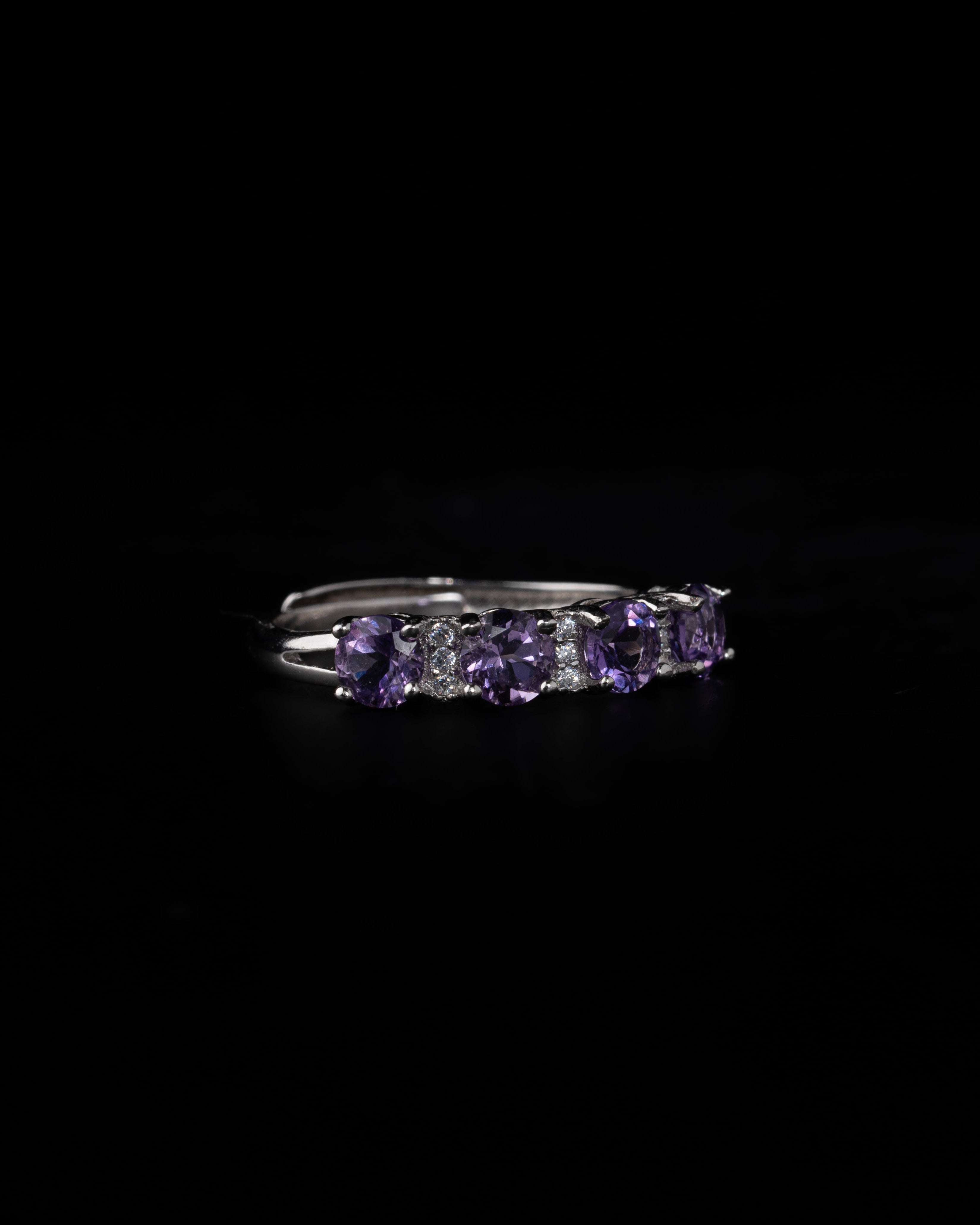 Violet Glow Ring